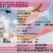 united states of america EMPLOYMENT AUTHORIZATION EAD Разрешение на работу США