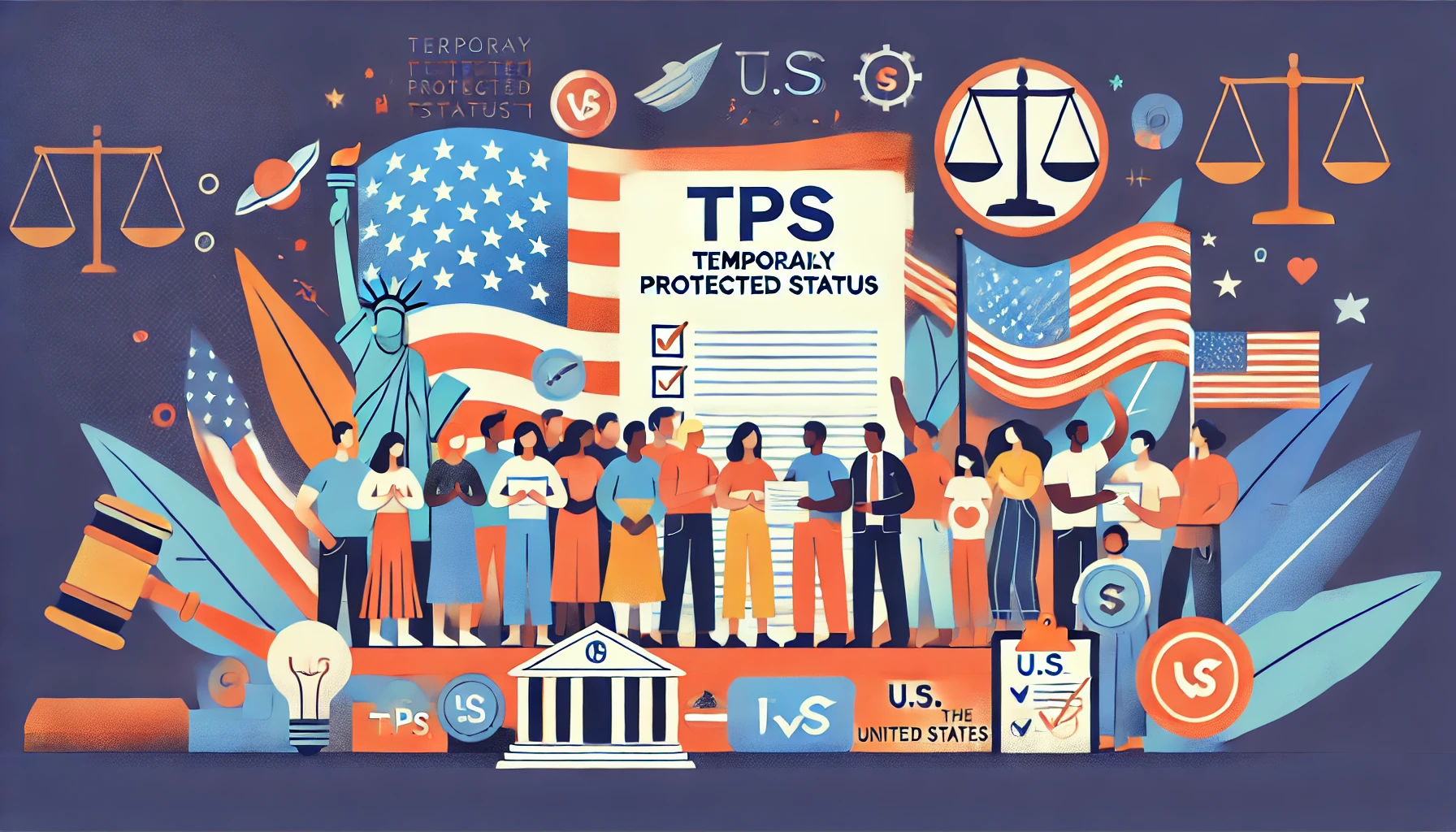 TPS Temporary Protected Status Временный защищенный статус