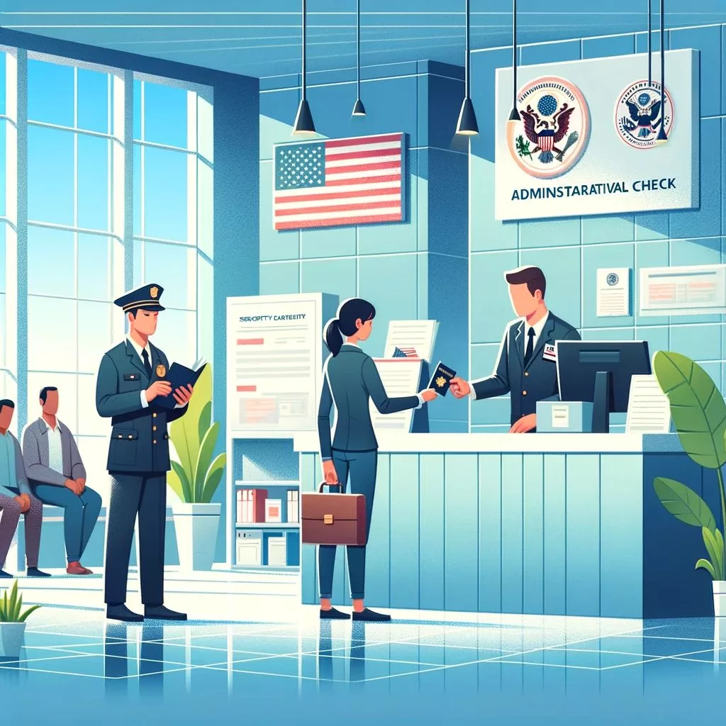 US Administrative processing, Security Clearance (Tramitación administrativa, autorización de seguridad, control administrativo)