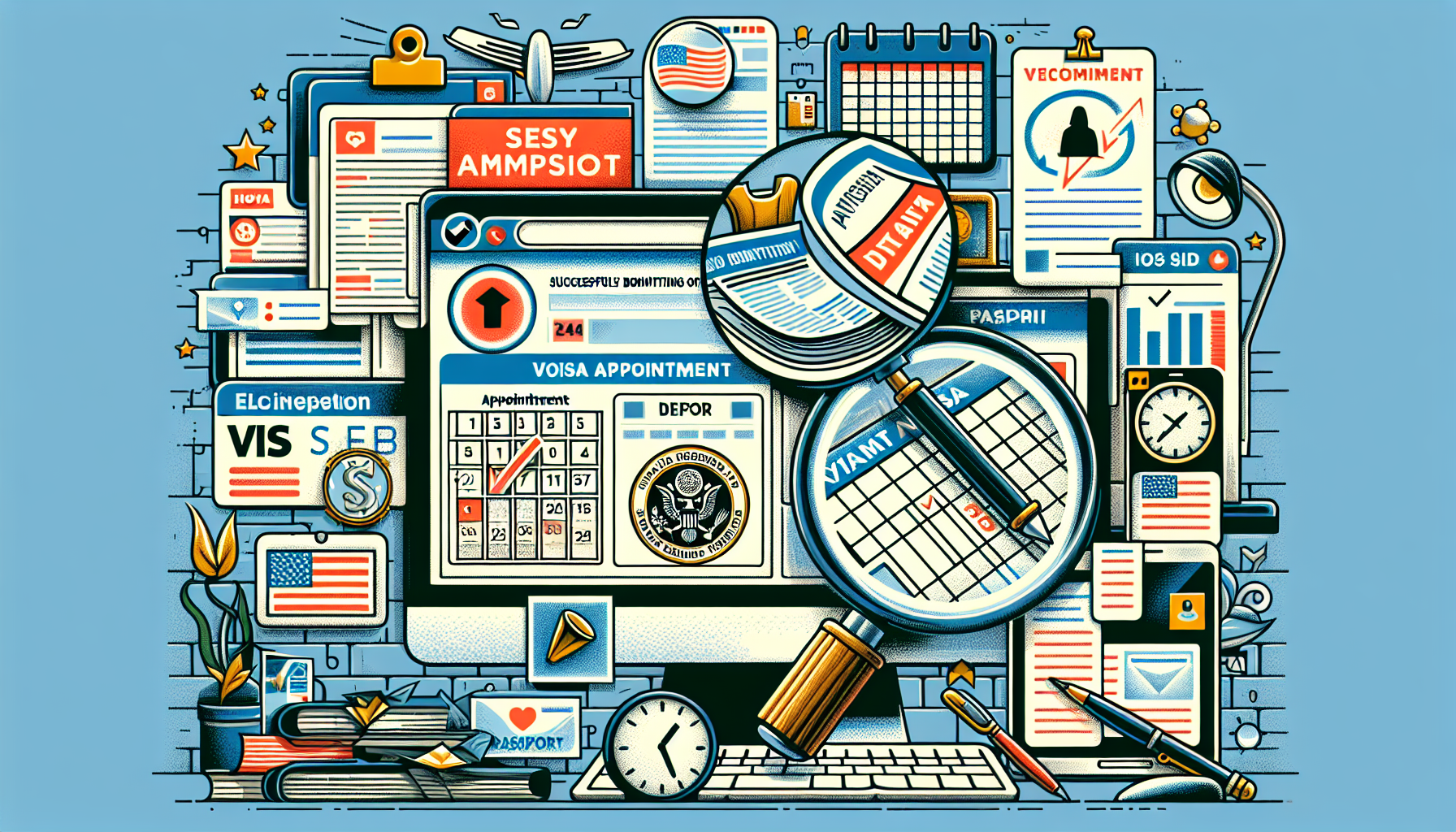 Как записаться на собеседование в посольство США