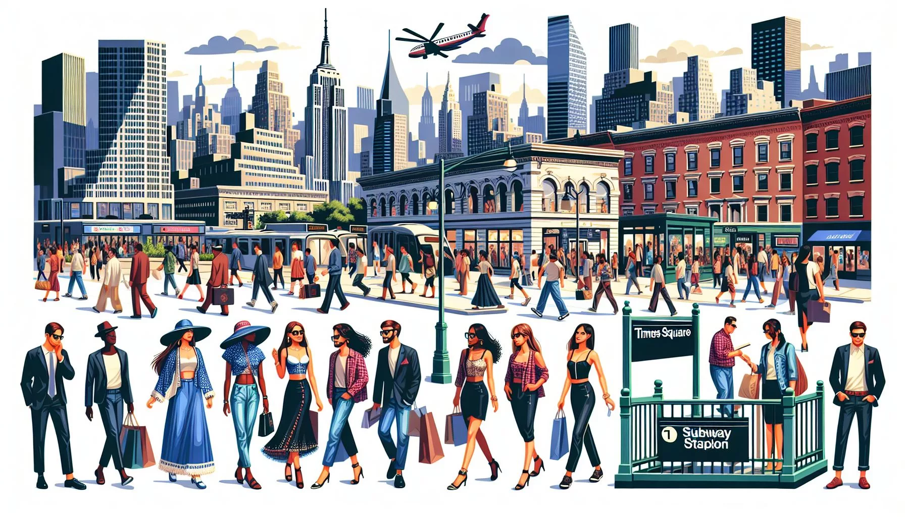 Исследование жизни в Нью-Йорке