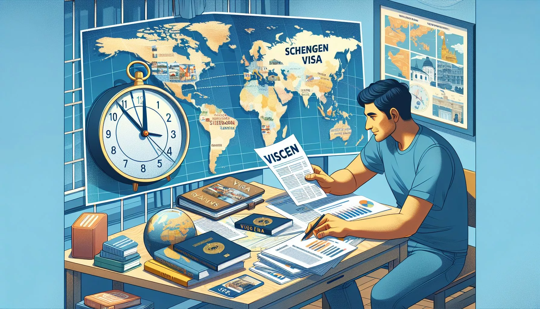 Как получить шенгенскую визу россиянам в 2024
